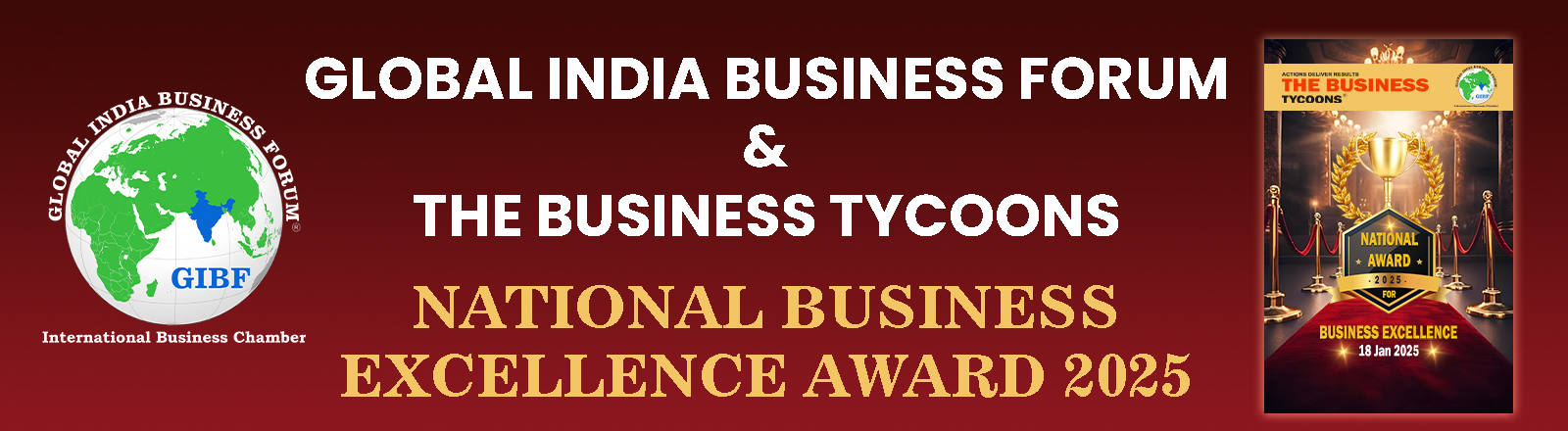 The Business Tycoons -  National Award for Business Excellence 2025 Magazine