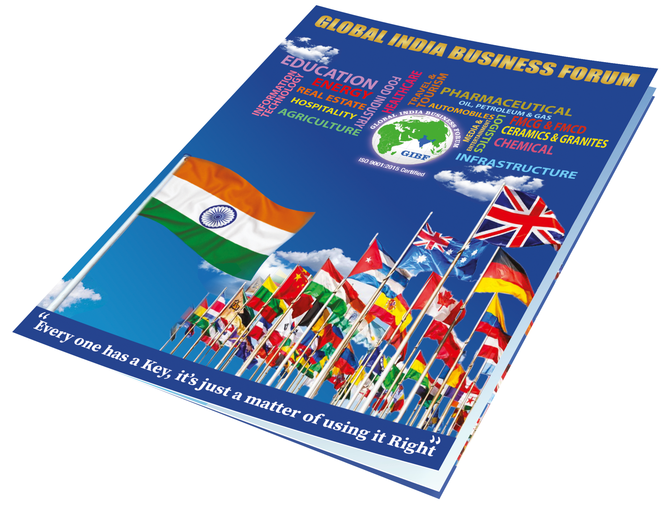 Global India Business Forum Brochure Cover page