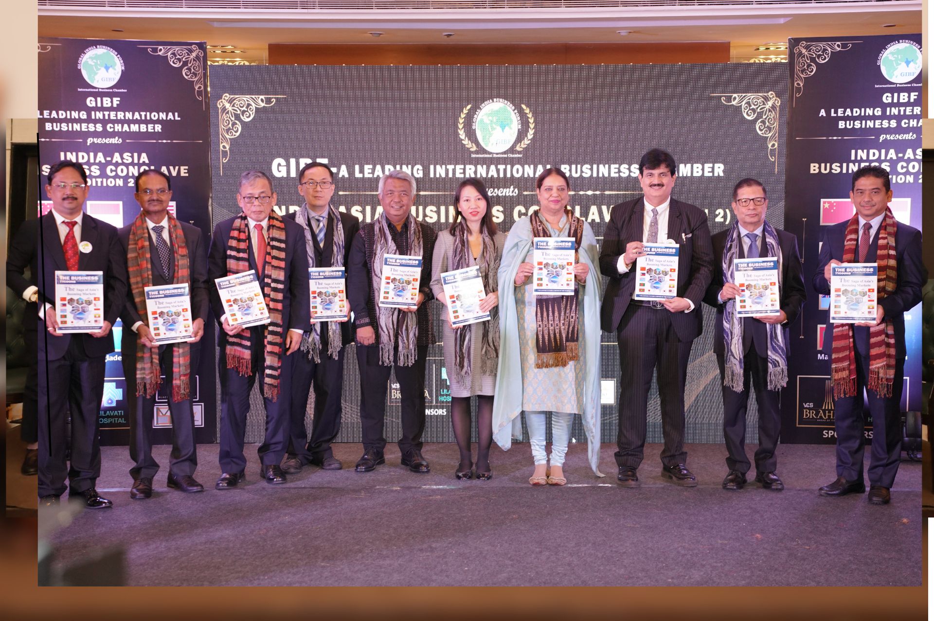 Inauguration of The Business Tycoons Magazine in India-Asia Business Conclave (Edition 2)